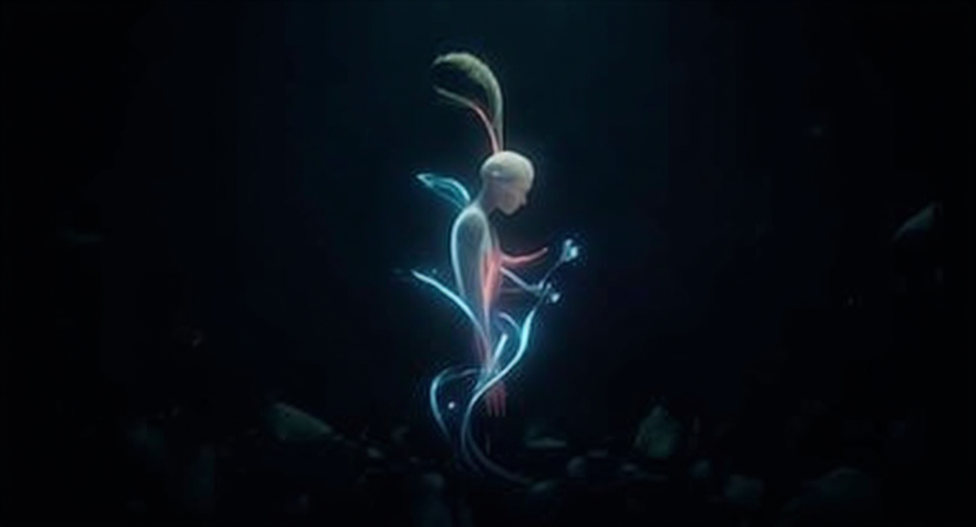 An abstract concept of evolution and progress, blending elements of AI, human connection, and natural growth